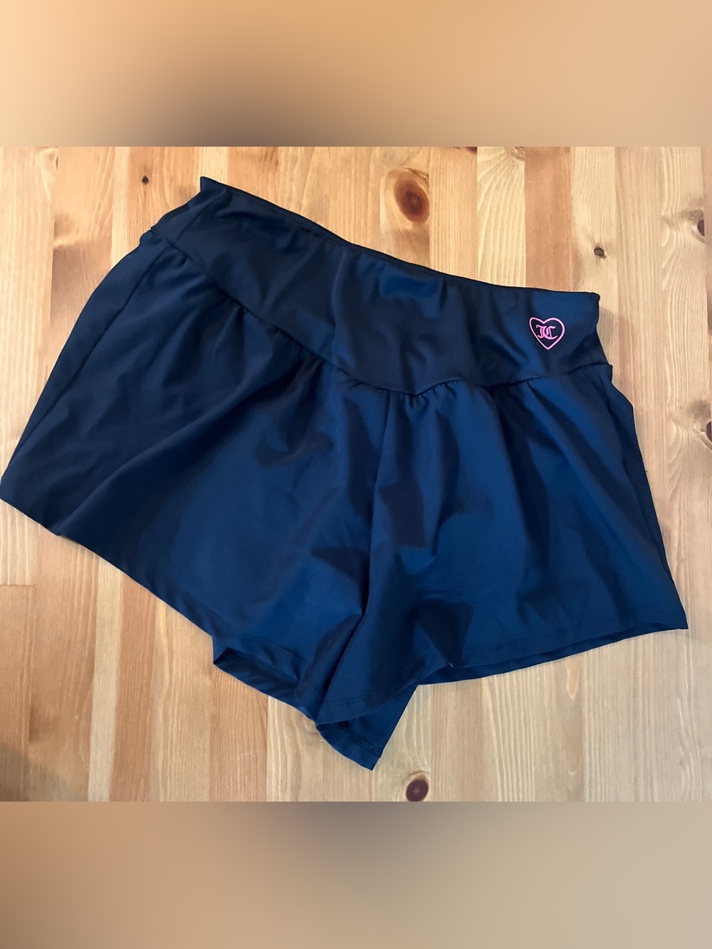 Juicy Couture large black sport shorts
